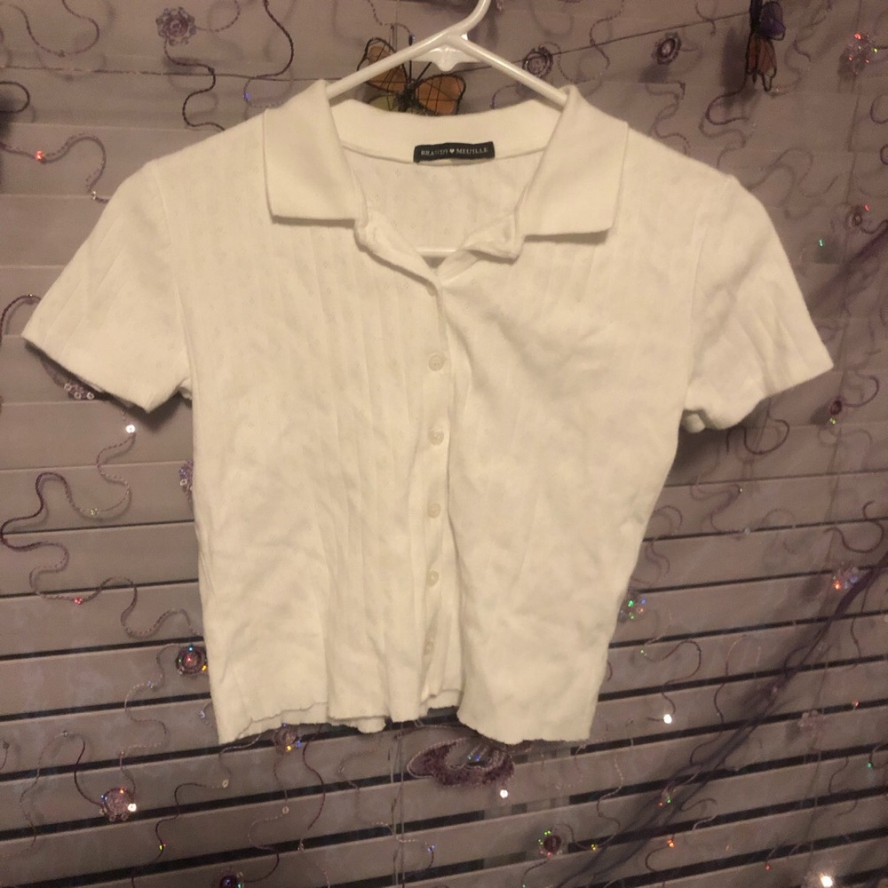 Brandy Melville collared top